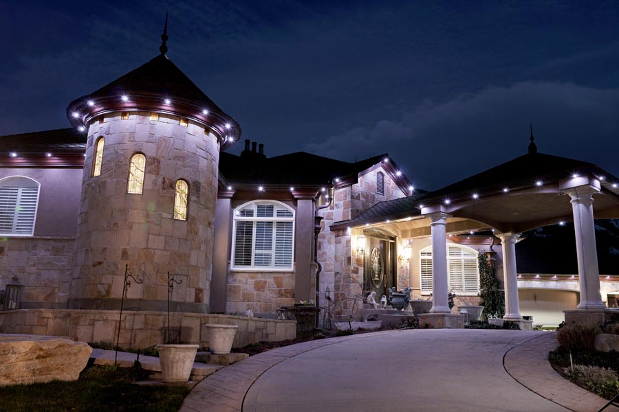 Accent Permanent Lighting - JellyFish Lighting